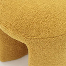 Remi Stool - Mustard - Ottomans Loom Collection Loom Collection Dubai