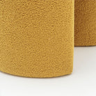Remi Stool - Mustard - Ottomans Loom Collection Loom Collection Dubai