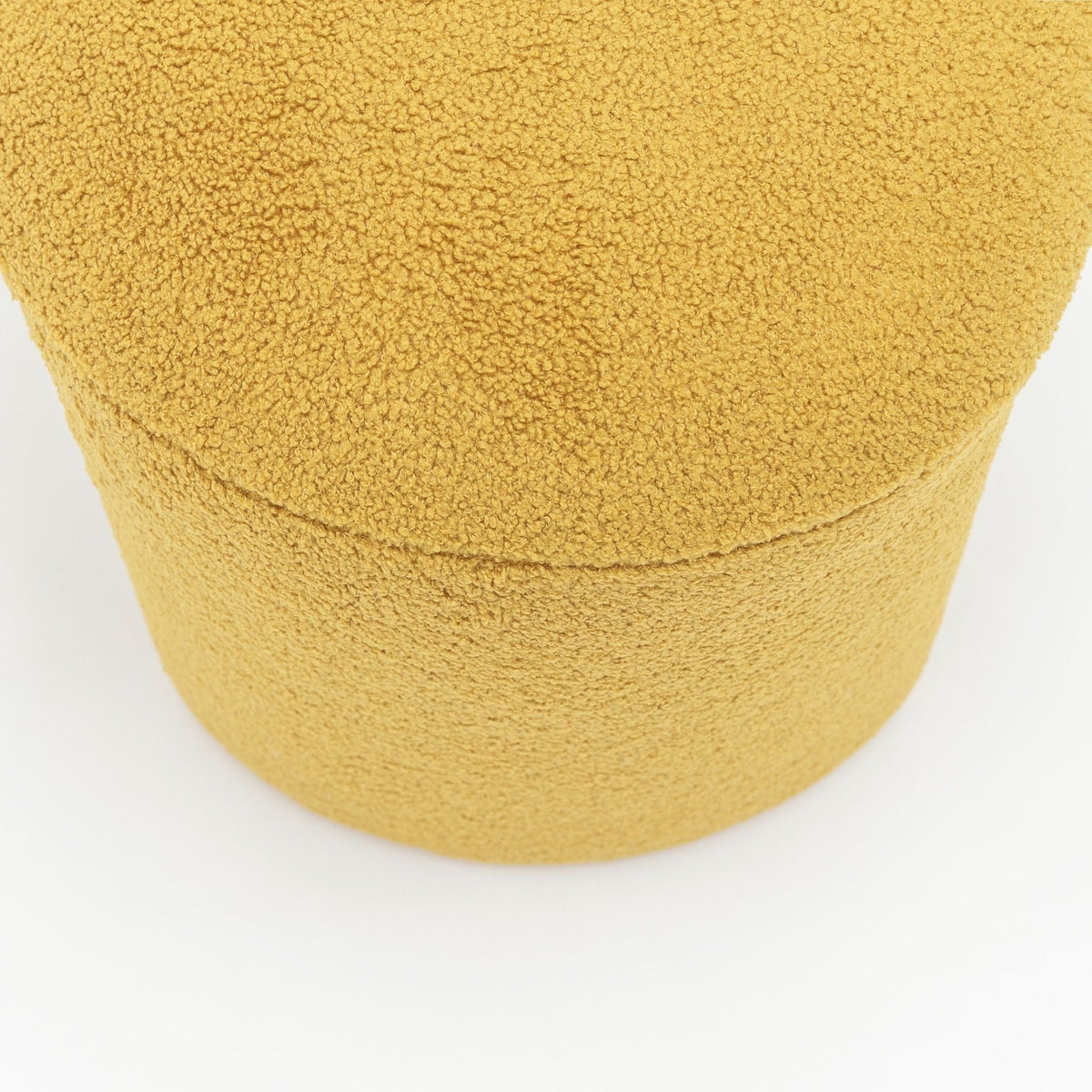 Remi Stool - Mustard - Ottomans Loom Collection Loom Collection Dubai