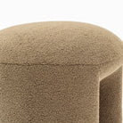 Remi Stool - Olive - Ottomans Loom Collection Loom Collection Dubai