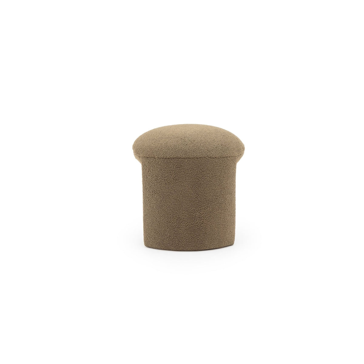 Remi Stool - Olive - Ottomans Loom Collection Loom Collection Dubai