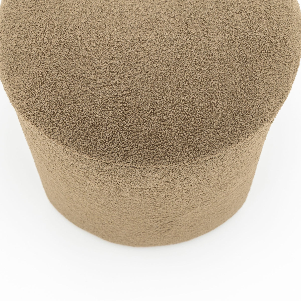 Remi Stool - Olive - Ottomans Loom Collection Loom Collection Dubai