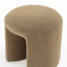 Remi Stool - Olive - Ottomans Loom Collection Loom Collection Dubai