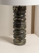 Renee - Large Green Marble Table Lamp