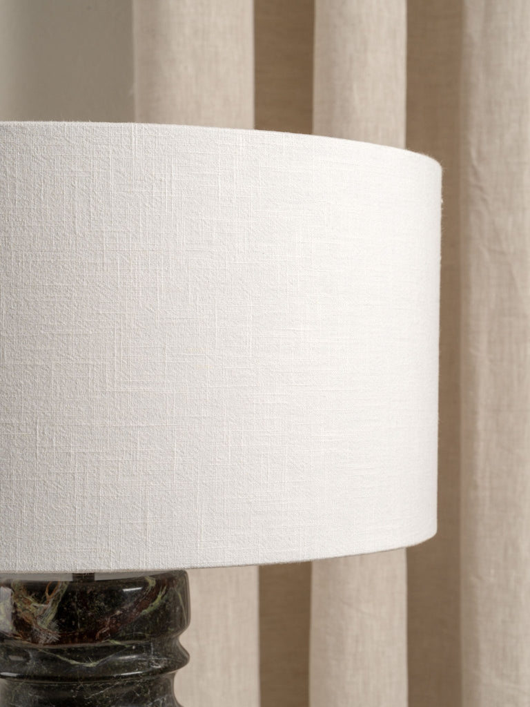 Renee - Large Green Marble Table Lamp - Loom Collection