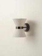 Renwick - Linen & Bronze Wall Light