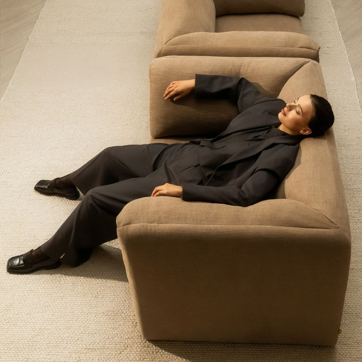 Replay Armchair - Fawn - Accent Chairs Loom Collection Loom Collection Dubai