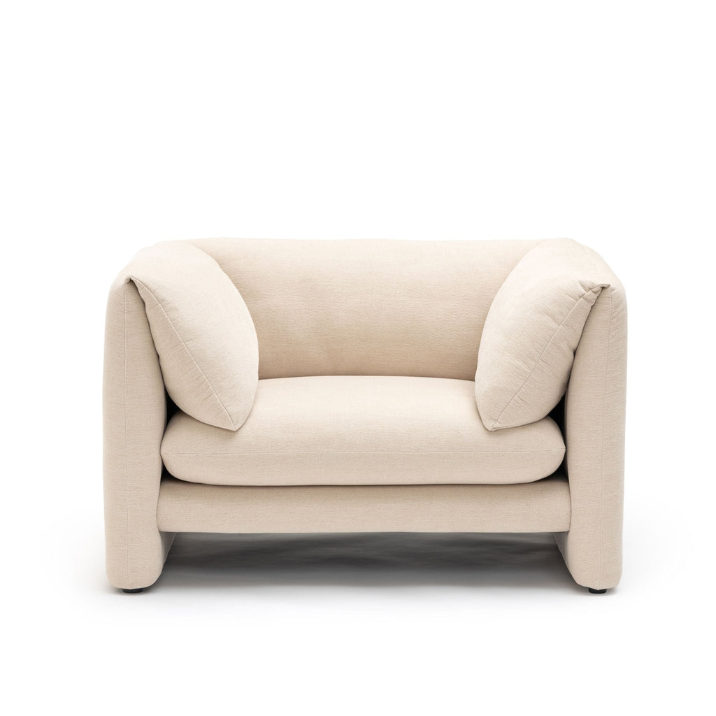 Replay Armchair - Ivory - Accent Chairs Loom Collection Loom Collection Dubai