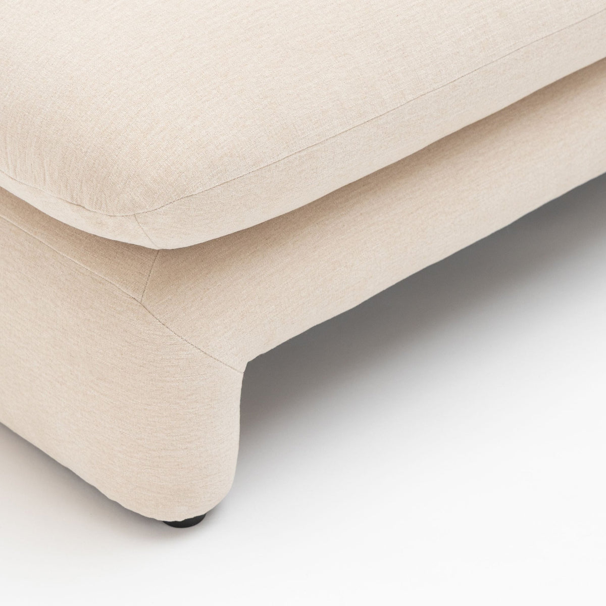 Replay Ottoman - Ivory - Ottomans Loom Collection Loom Collection Dubai