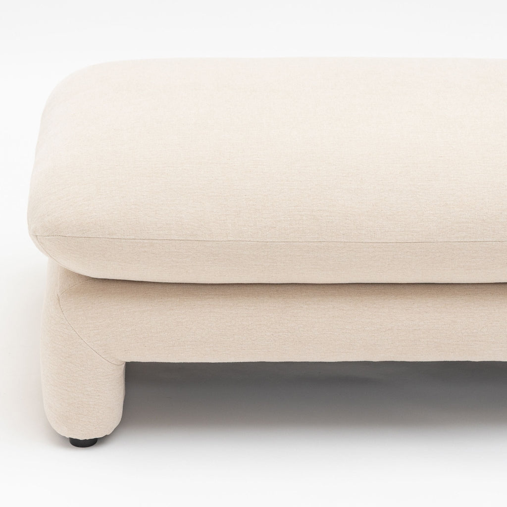 Replay Ottoman - Ivory - Ottomans Loom Collection Loom Collection Dubai