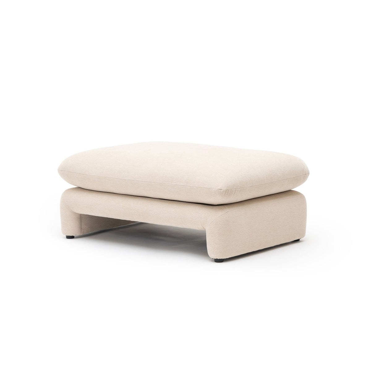 Replay Ottoman - Ivory - Ottomans Loom Collection Loom Collection Dubai