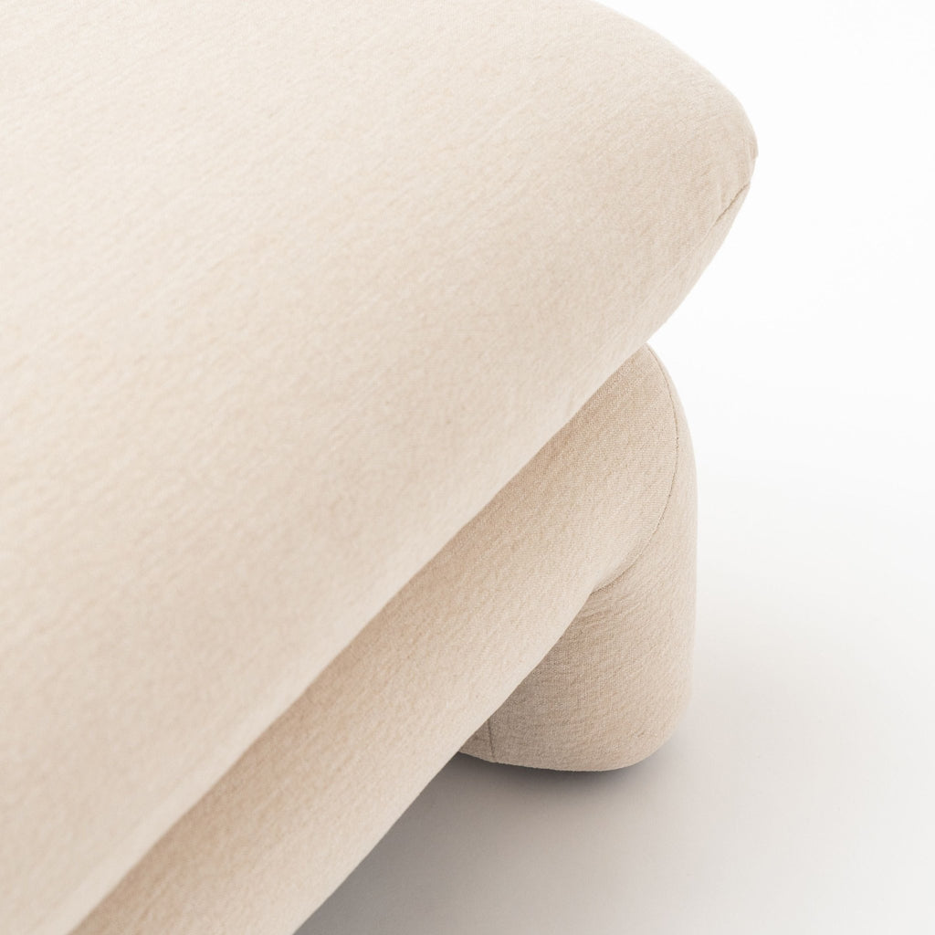 Replay Ottoman - Ivory - Ottomans Loom Collection Loom Collection Dubai