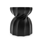 Revolve Stool - Black - Side Tables Loom Collection Loom Collection Dubai