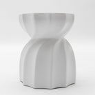 Revolve Stool - Chalk - Side Tables Loom Collection Loom Collection Dubai
