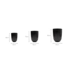 Reya Planter - Black - Pots & Planters Loom Collection Loom Collection Dubai