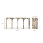 Rialto Console Table - Calacatta Viola