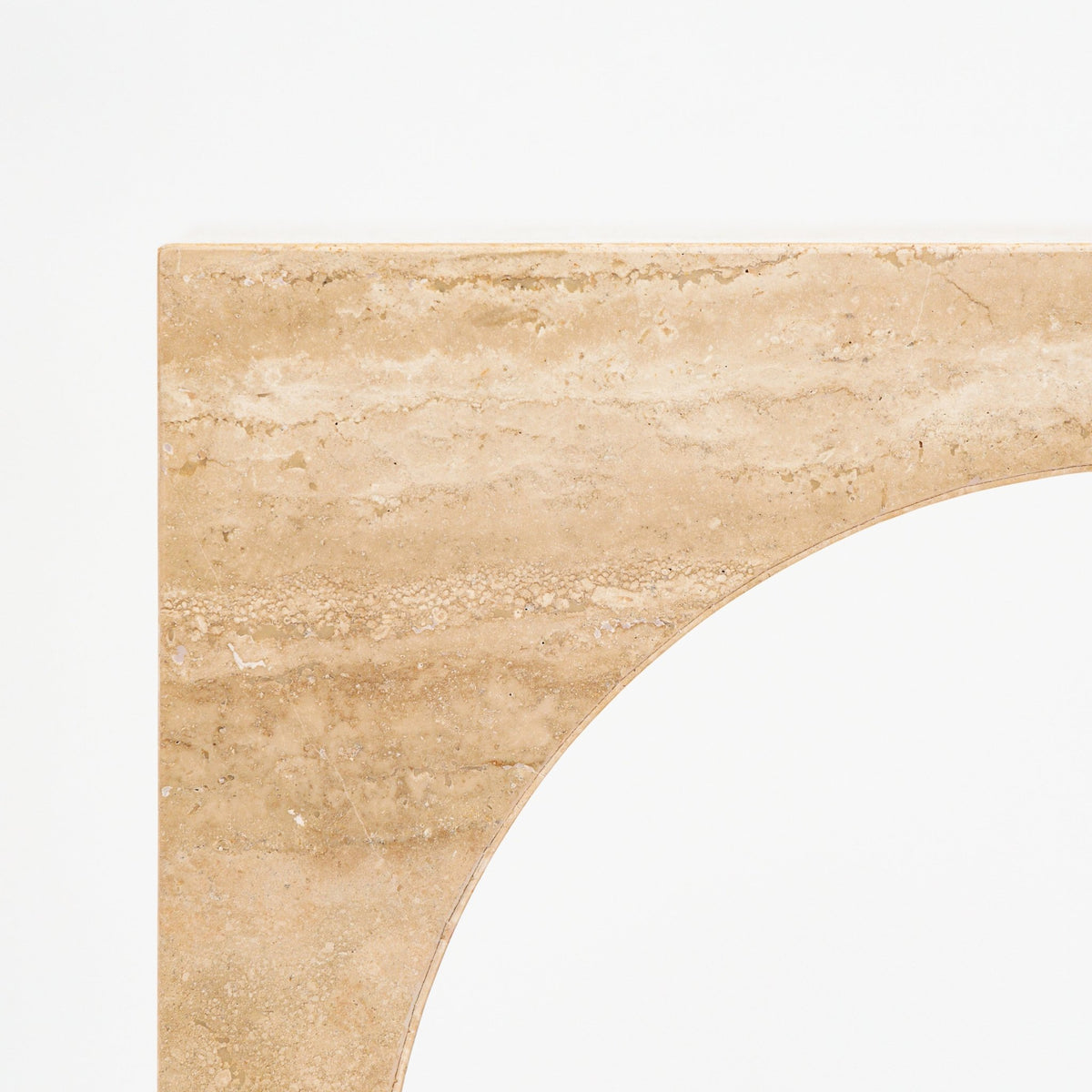 Rialto Console Table - Travertine