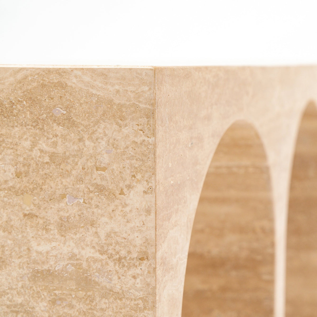 Rialto Console Table - Travertine