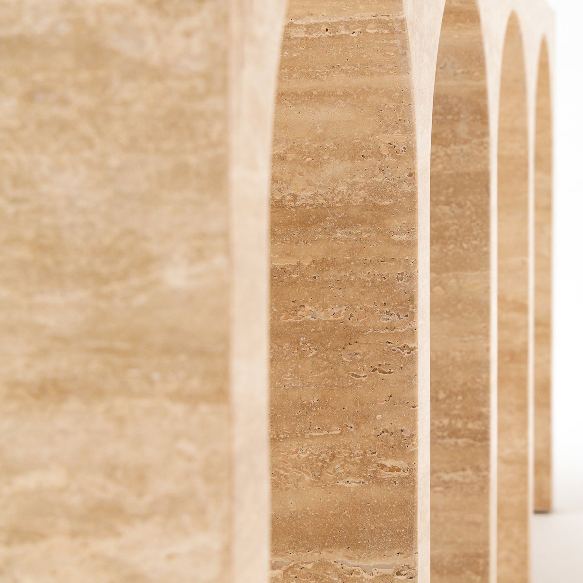 Rialto Console Table - Travertine