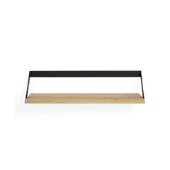 Ribbon Shelf - Black - Shelving Ethnicraft Loom Collection Dubai