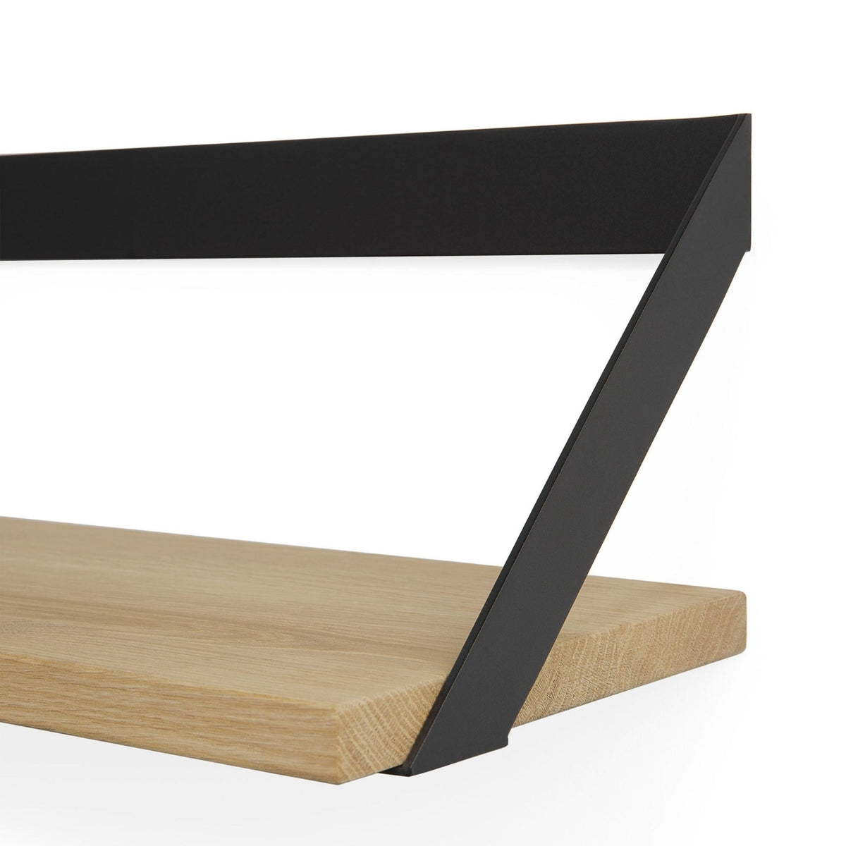 Ribbon Shelf - Black - Shelving Ethnicraft Loom Collection Dubai