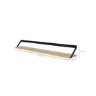 Ribbon Shelf - Black - Shelving Ethnicraft Loom Collection Dubai