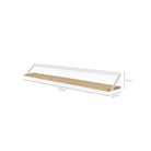 Ribbon Shelf - White - Shelving Ethnicraft Loom Collection Dubai