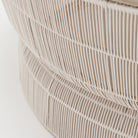 Riviera Coffee Table - Chalk & Aged Teak