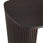 Roller Max Desk - Mahogany Dark Brown - Desks Ethnicraft Loom Collection Dubai
