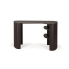 Roller Max Desk - Mahogany Dark Brown - Desks Ethnicraft Loom Collection Dubai
