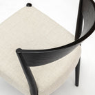 Ronda Chair - Black & Oatmeal