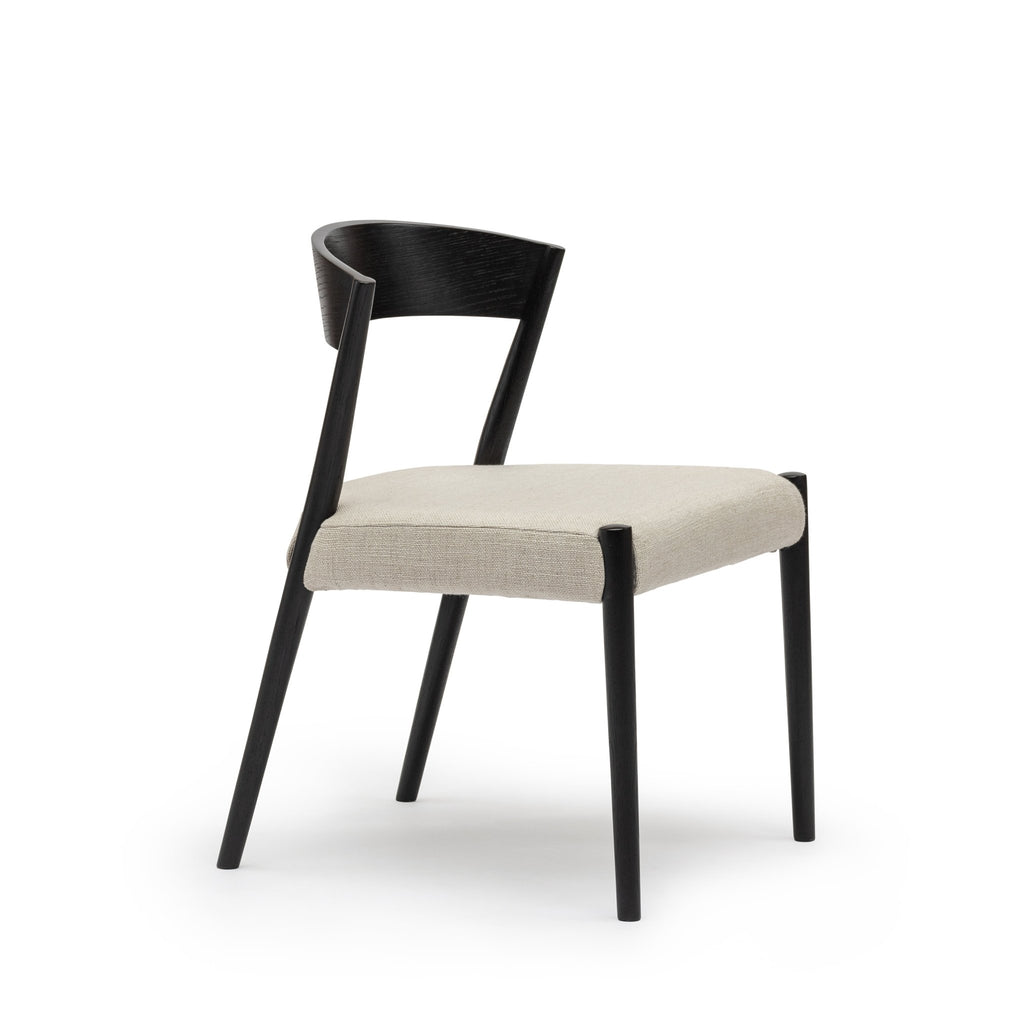 Ronda Chair - Black & Oatmeal - Loom Collection