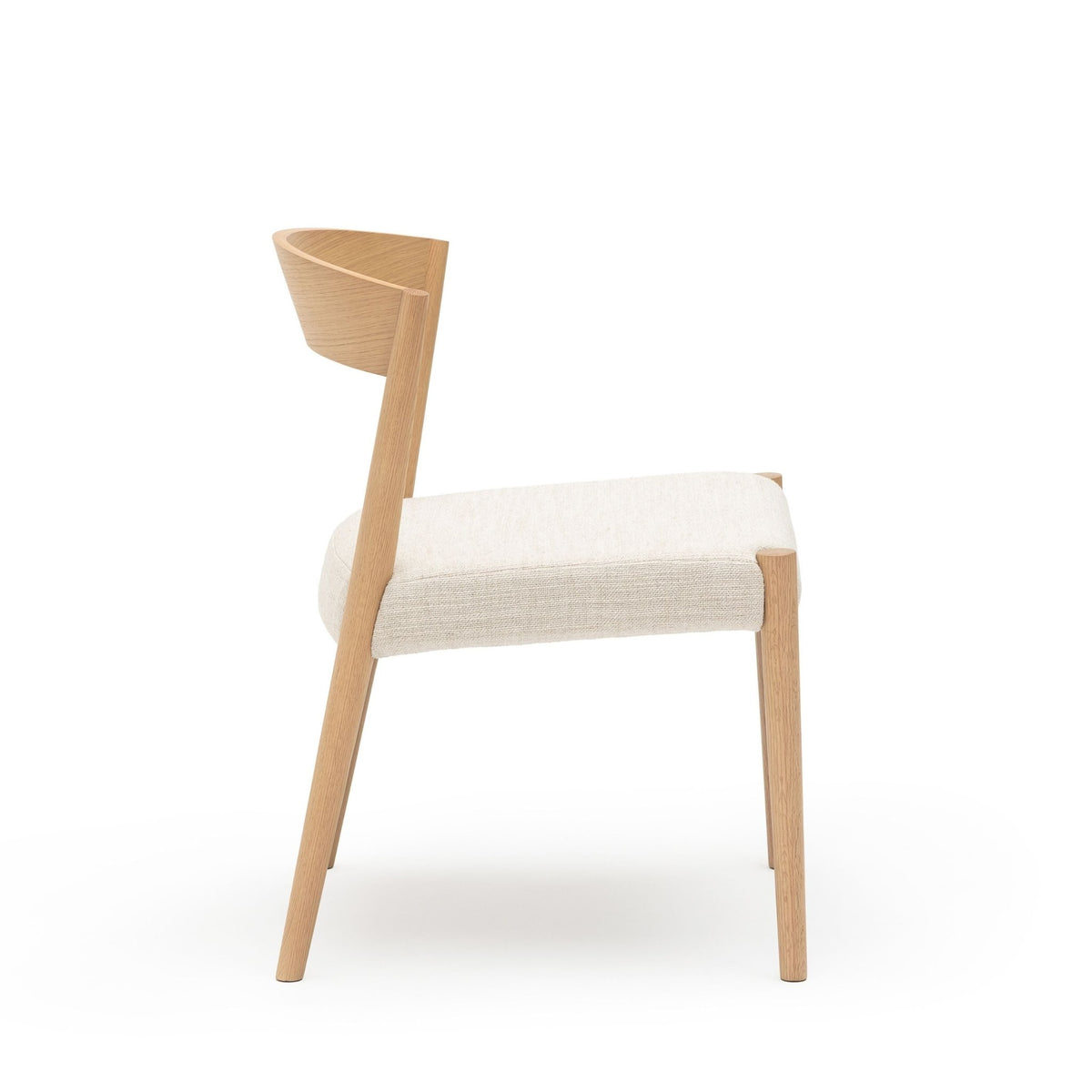 Ronda Chair - Blonde Oak & Oatmeal - Dining Chairs Tolv Loom Collection Dubai