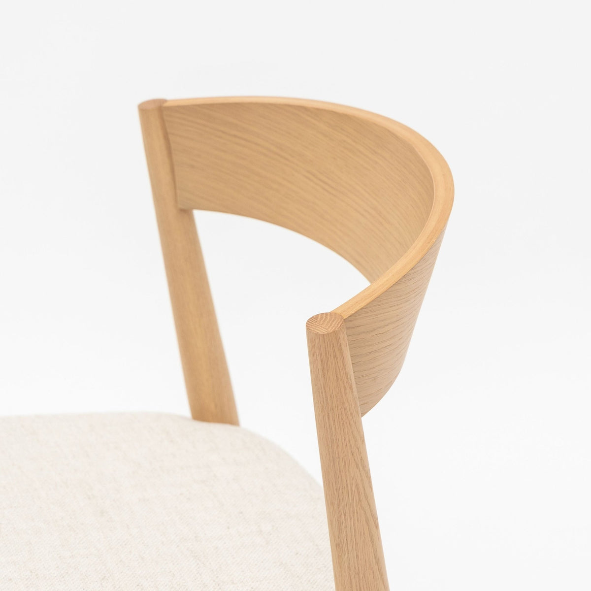 Ronda Chair - Blonde Oak & Oatmeal - Dining Chairs Tolv Loom Collection Dubai