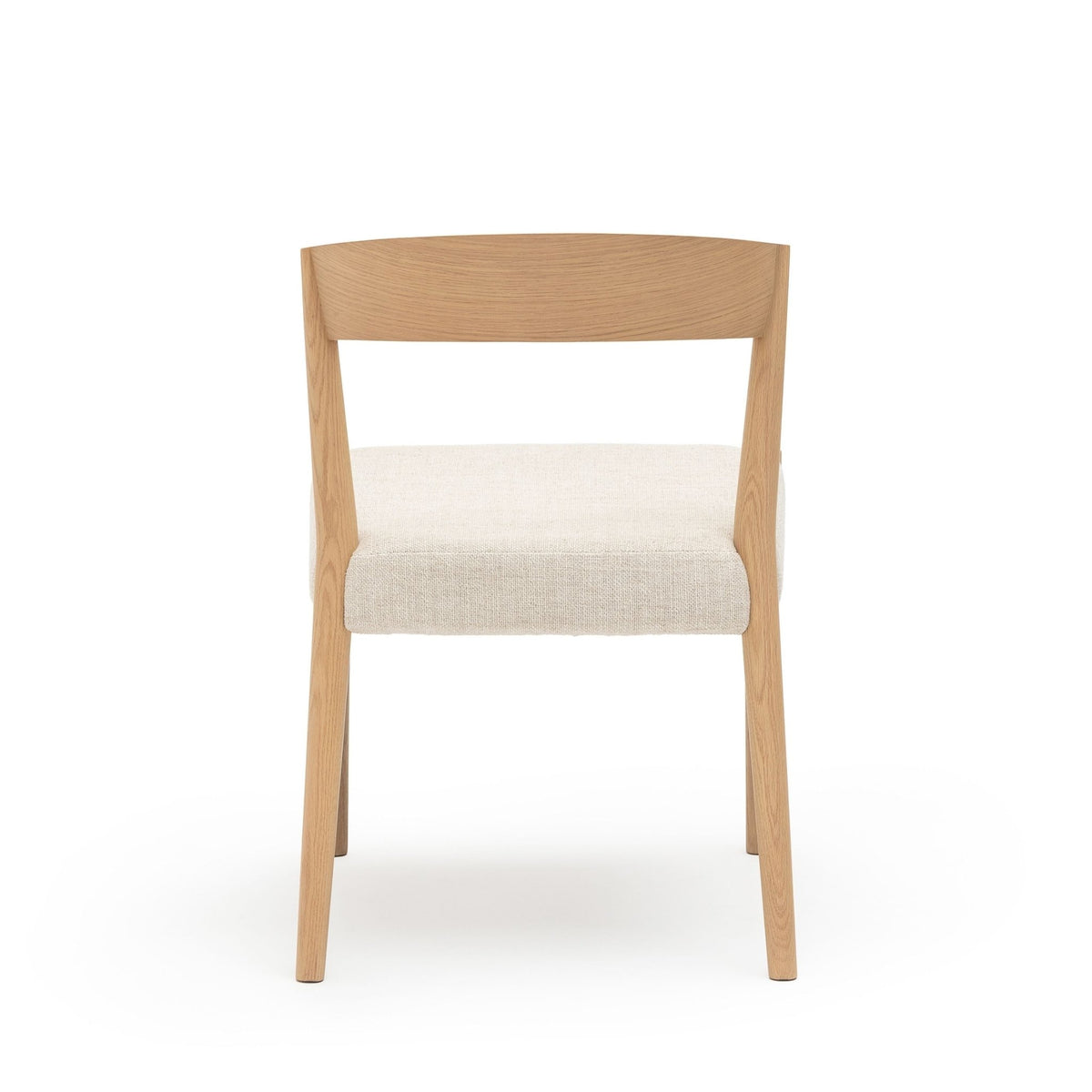 Ronda Chair - Blonde Oak & Oatmeal - Dining Chairs Tolv Loom Collection Dubai