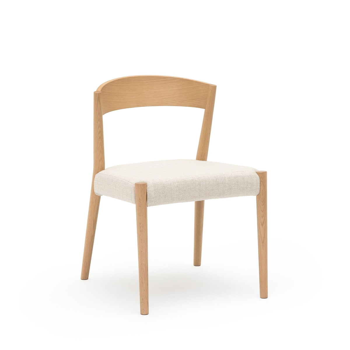 Ronda Chair - Blonde Oak & Oatmeal - Dining Chairs Tolv Loom Collection Dubai