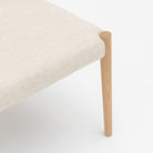 Ronda Chair - Blonde Oak & Oatmeal - Dining Chairs Tolv Loom Collection Dubai