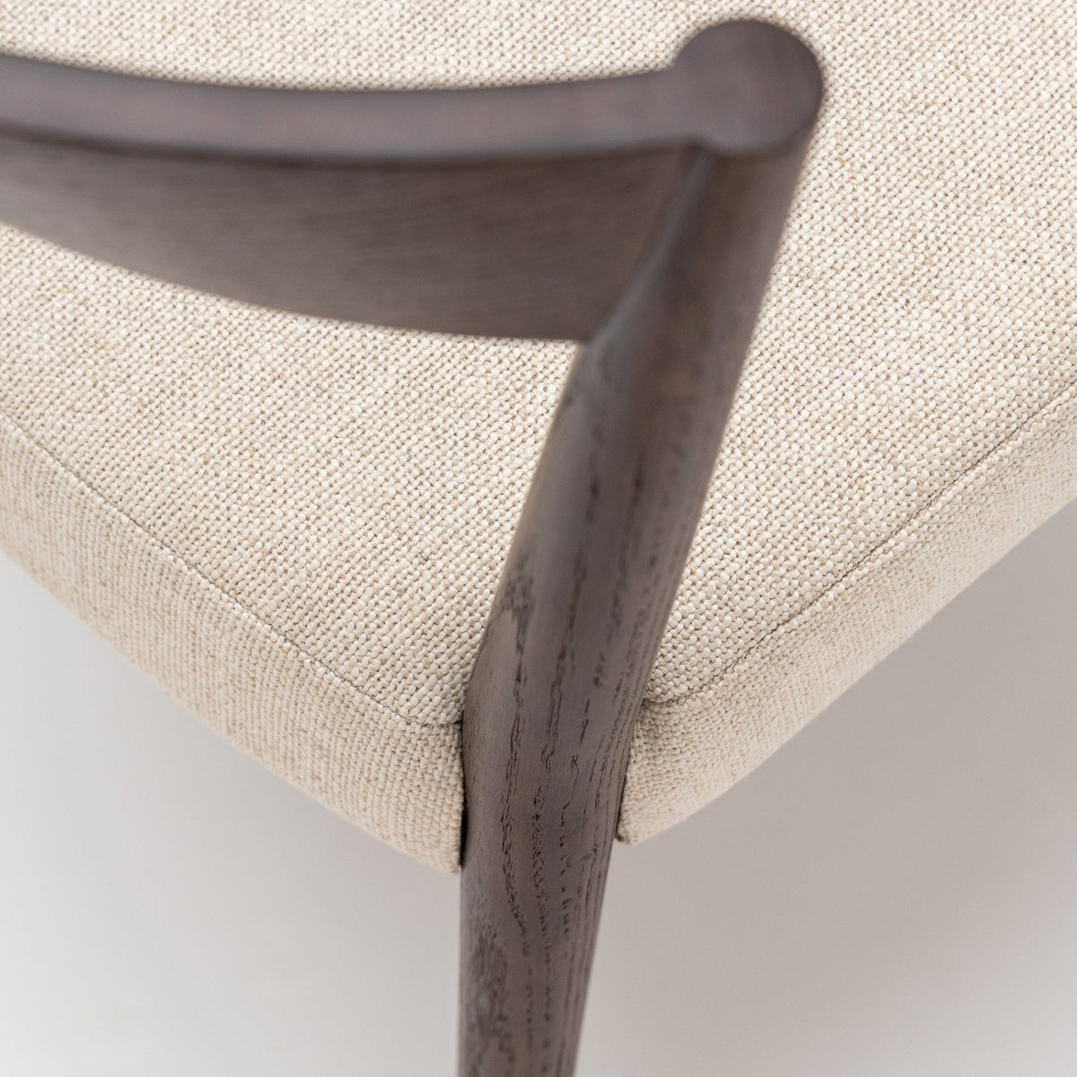 Ronda Chair - Espresso Oak & Oatmeal