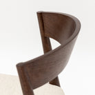 Ronda Chair - Espresso Oak & Oatmeal
