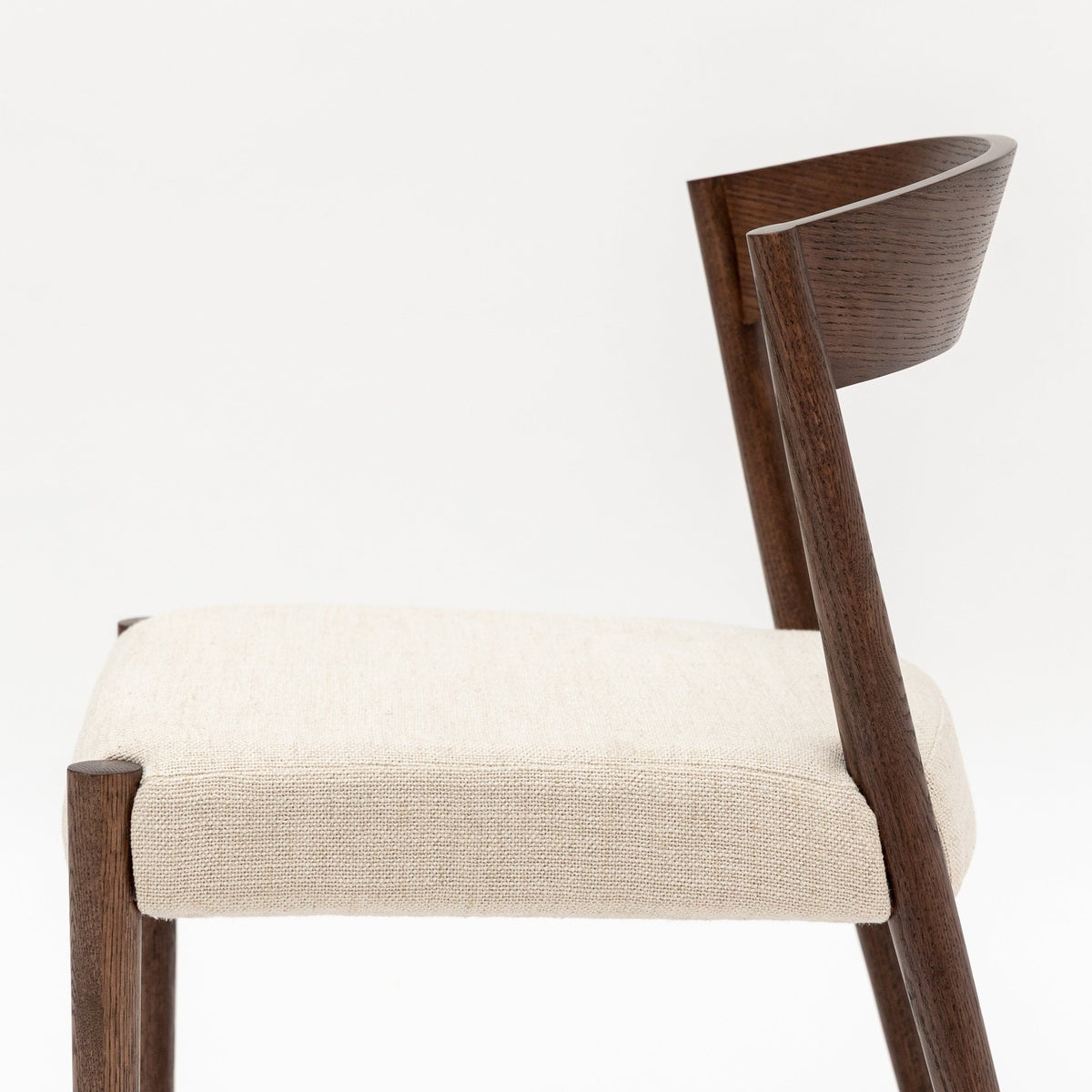 Ronda Chair - Espresso Oak & Oatmeal