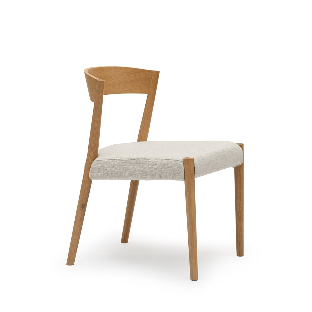 Ronda Chair - Light Oak & Oatmeal - Loom Collection