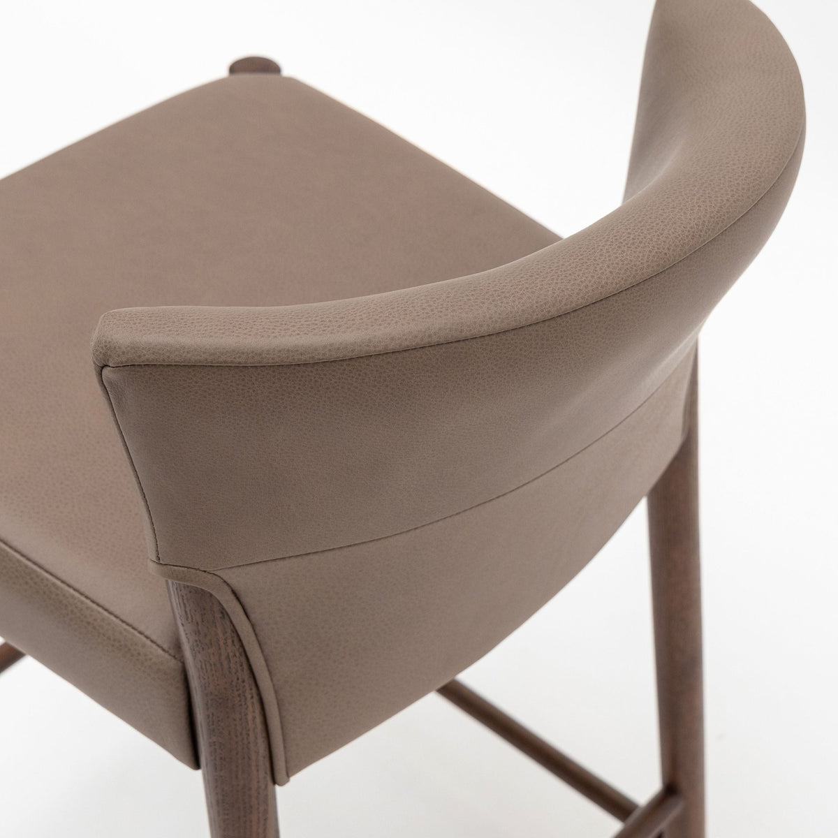 Ronda Counter Chair - Espresso Oak & Montana Anvil - Bar & Counter Stools Tolv Loom Collection Dubai