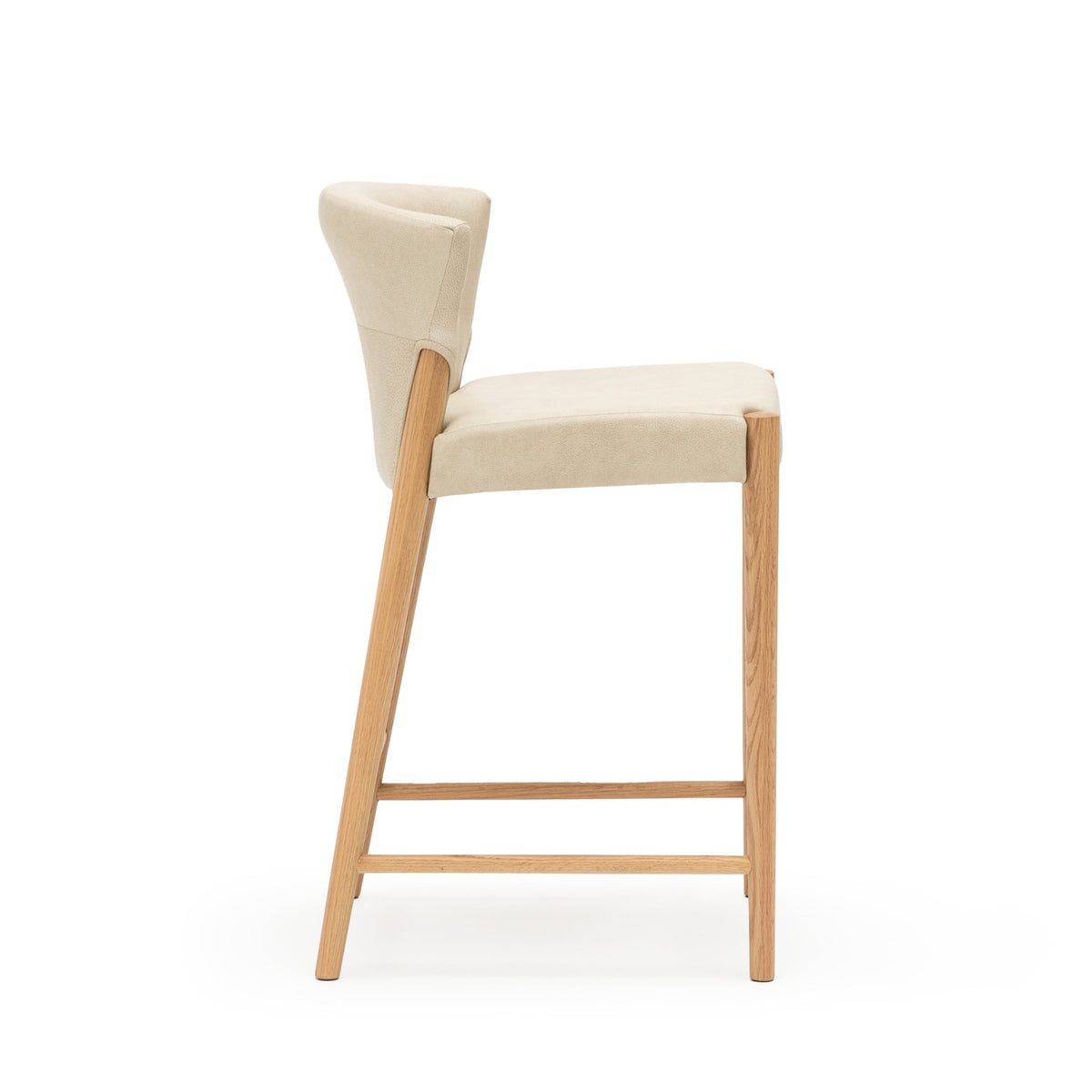 Ronda Counter Chair - Light Oak & Alabama Limestone