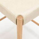 Ronda Counter Chair - Light Oak & Alabama Limestone
