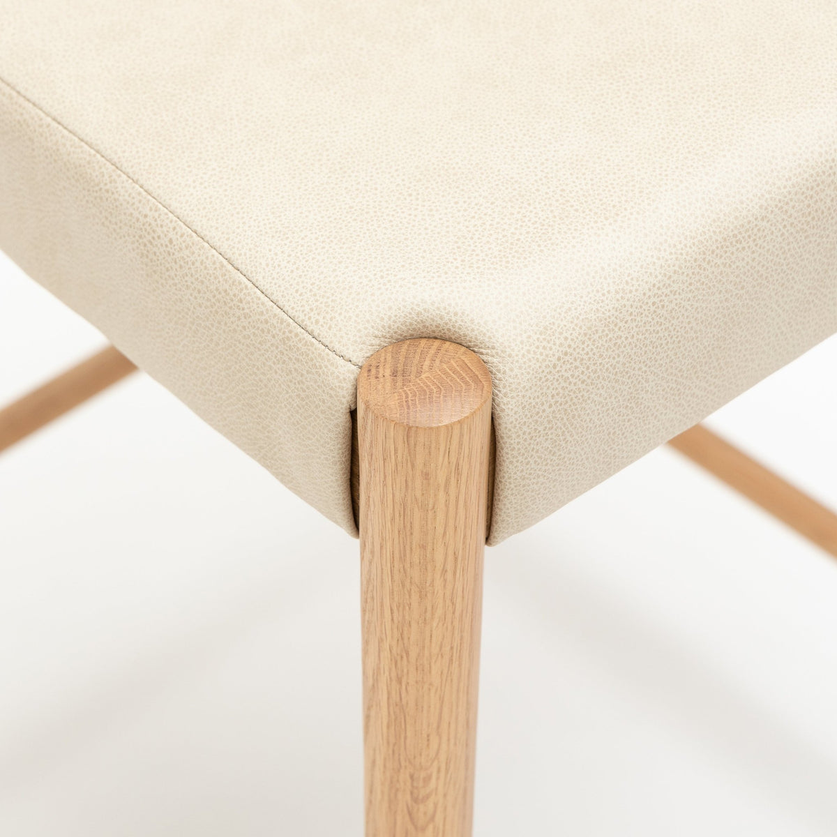 Ronda Counter Chair - Light Oak & Alabama Limestone