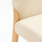Ronda Counter Chair - Light Oak & Alabama Limestone