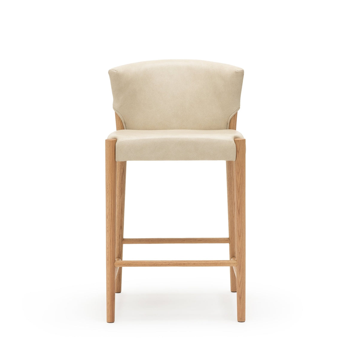 Ronda Counter Chair - Light Oak & Alabama Limestone