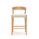 Ronda Counter Chair - Light Oak & Oatmeal