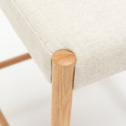 Ronda Counter Chair - Light Oak & Oatmeal