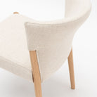 Ronda Dining Chair - Blonde Oak & Oatmeal - Dining Chairs Tolv Loom Collection Dubai
